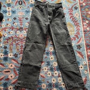 Levi's Women's Rib Cage Black Jeans